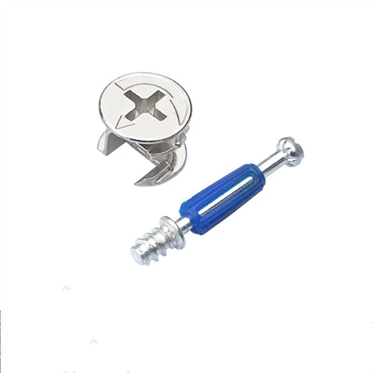 3 in 1 Plastic Corner Cabinet Connectors With Dowel Manufacturers
